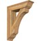 Ekena Millwork Legacy Traditional Rough Sawn Bracket w/ Offset Brace, Western Red Cedar, 8"W x 30"D x 36"H BKT0806X30X36LEC01RWR - alternate 1